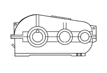 Редукторы цилиндрические двухступенчатые РЦД-250 (350, 400)